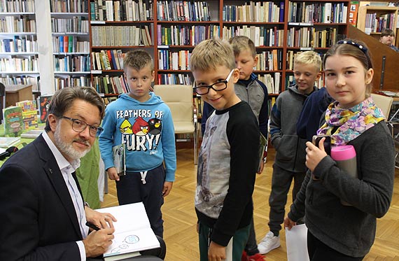 Wsplne rymowanie, czyli spotkanie z Michaem Rusinkiem
