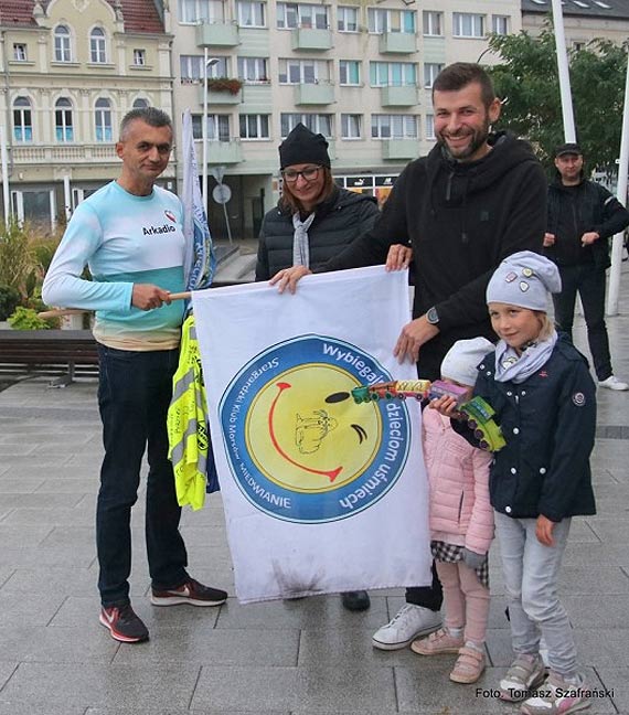  23.09.2019 „Lokomotywa umiechu” dla Zachodniopomorskiego Hospicjum dla Dzieci i Dorosych dotara w pitek 20.09. br. do winoujcia