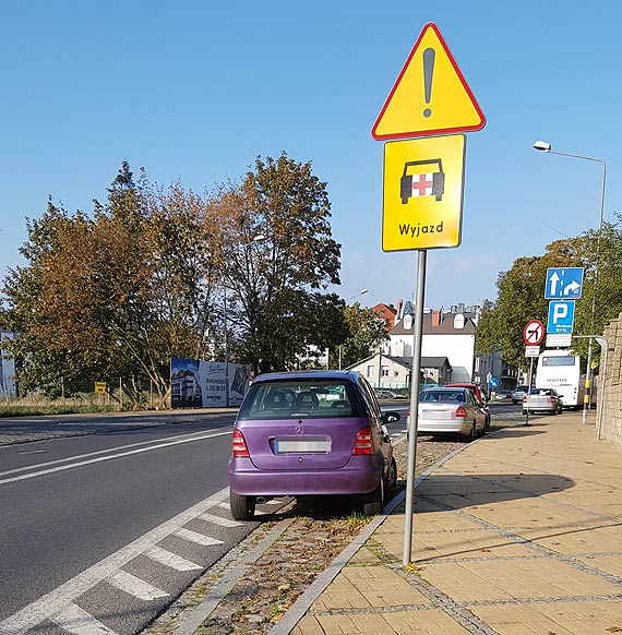Zapomniany przez waciciela samochd moe skusi wandali