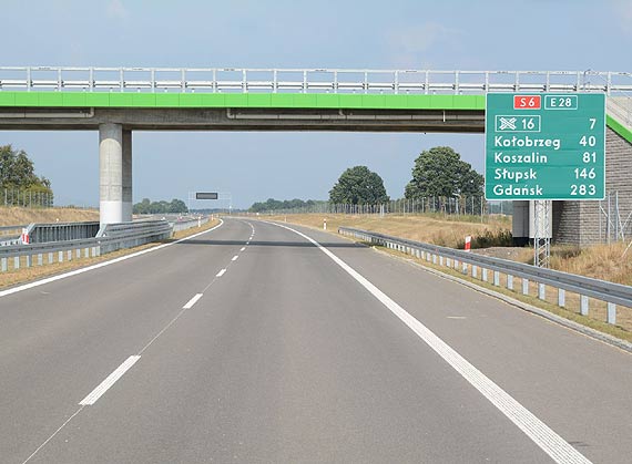 Mo�na ju� dojecha� S6 do Ko�obrzegu