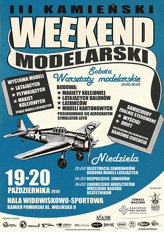 Wielkimi krokami nadchodzi III edycja Kamieskiego Weekendu Modelarskiego!