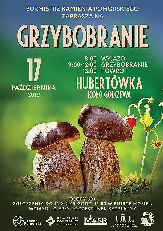 Grzybobranie z Seniorami 2019