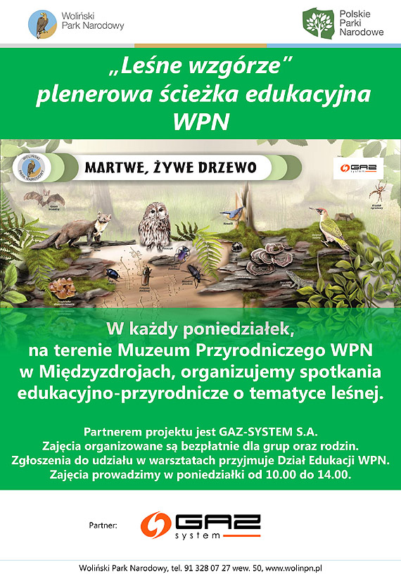 Zaproszenie do udziau w zajciach edukacyjnych