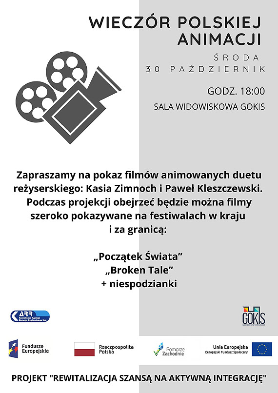Wieczr Polskiej Animacji w GOKiS
