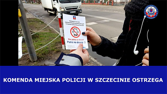 Pieszy, kieruj�cy skup si� na drodze! �ycie masz tylko jedno!