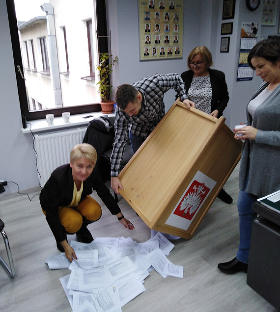 Liczenie głosów rozpoczęte!