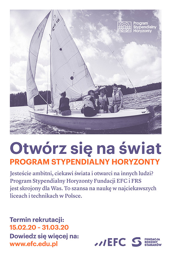 Program Stypendialny Horyzonty Fundacji EFC i FRS