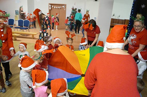 Wizyta Świętego Mikołaja w Niepublicznym Przedszkolu Integracyjnym przy PSONI