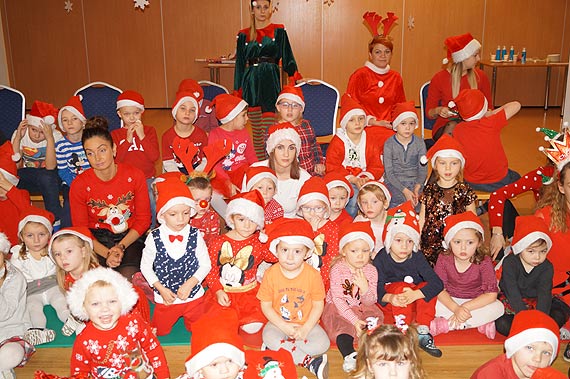 Wizyta Świętego Mikołaja w Niepublicznym Przedszkolu Integracyjnym przy PSONI