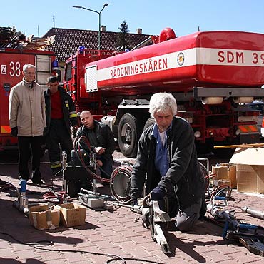 Wolin: OSP otrzyma�a kolejny samoch�d od Szwed�w 