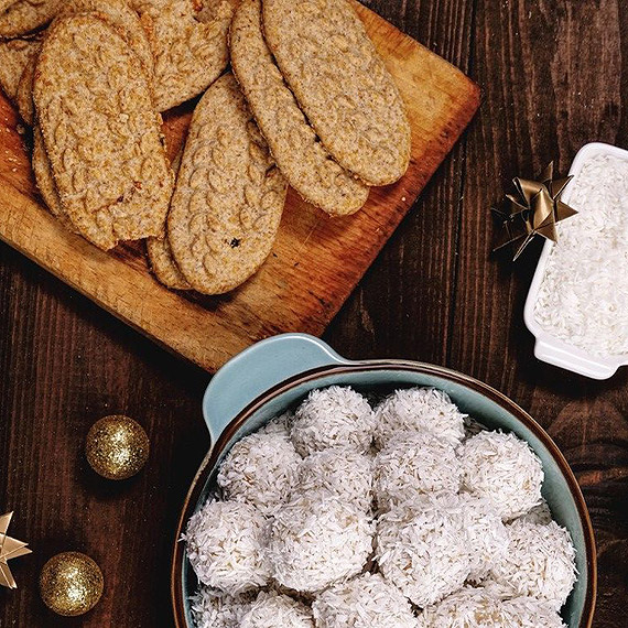 Kokosowe �nie�ki z ciasteczek Petit Crunch