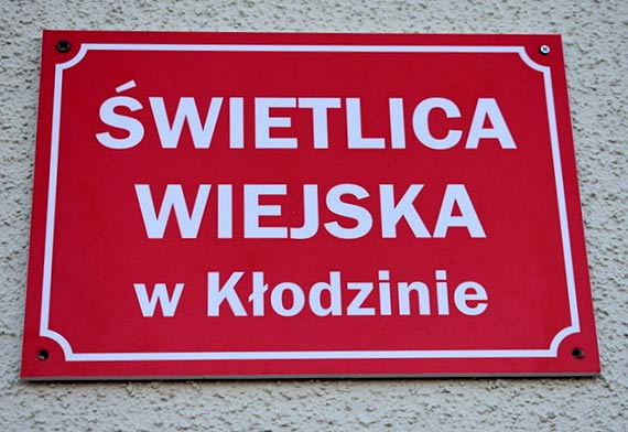 Otwarcie wietlicy wiejskiej w Kodzinie