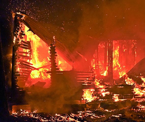 Midzyzdroje: Palio si jak w piecu hutniczym. Zobacz film!