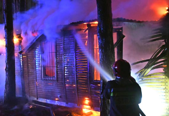 Midzyzdroje: Palio si jak w piecu hutniczym. Zobacz film!