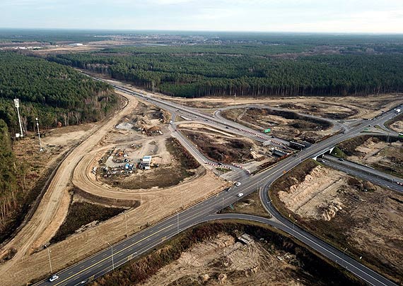Otwarcie ofert w przetargu na doko�czenie p�nocnej jezdni DK10 na w�le Szczecin Kijewo