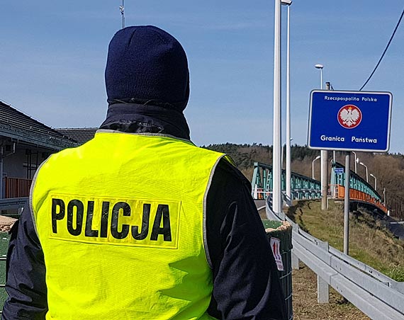 Kolejny dzie� policyjnej s�u�by na zachodniej granicy