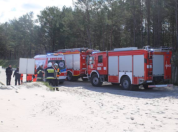 Paralotniarz wpad do morza