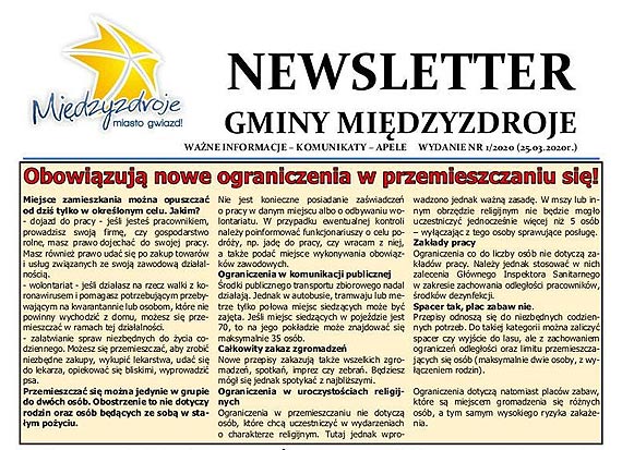 Sowo wstpne Burmistrza Midzyzdrojw
