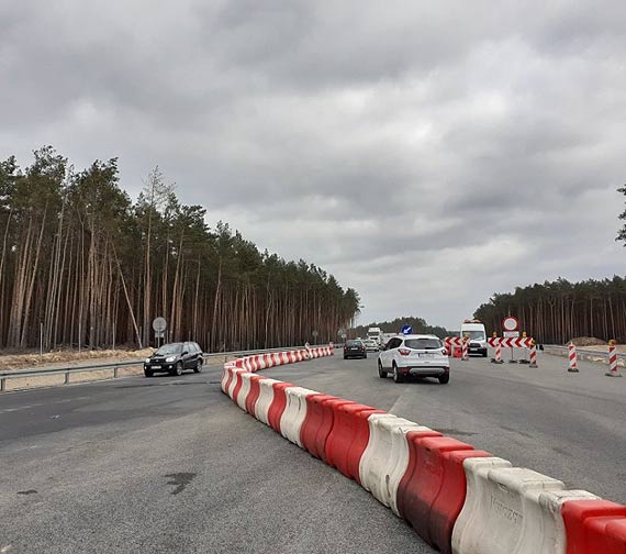 Na A6 Szczecin D�bie – Rz�nica jedziemy jezdni� w stron� �winouj�cia