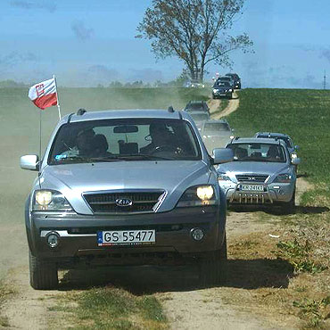 Zlot mi�o�nik�w samochod�w marki Kia Sorento w Mi�dzyzdrojach