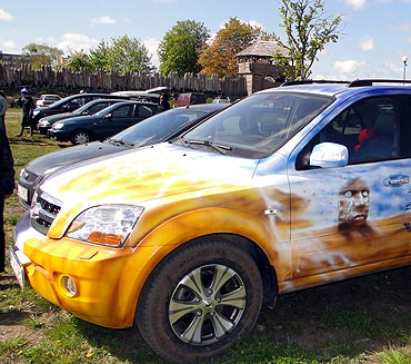 Zlot miłośników samochodów marki Kia Sorento w Międzyzdrojach