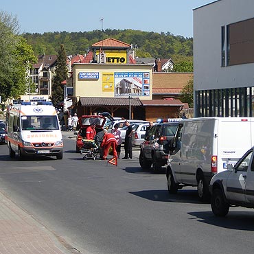 Mi�dzyzdroje: Skuterem wjecha� w samoch�d