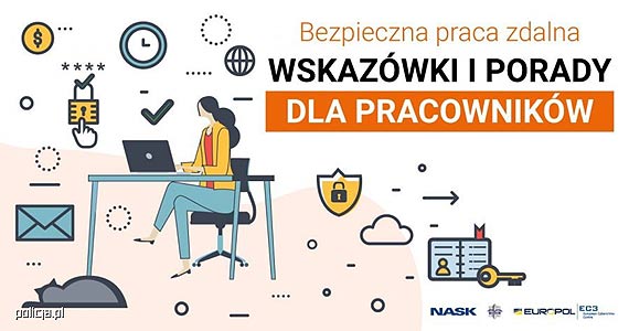 Praca zdalna w czasie pandemii - wskazówki dla pracowników i pracodawców