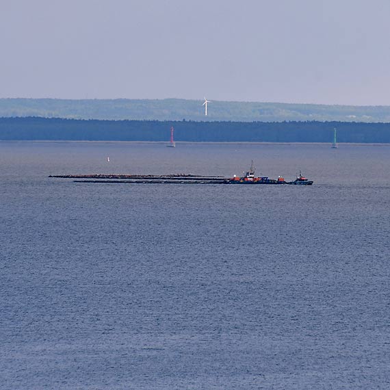 Na Zalewie Szczeciskim ju powstaj dwie sztuczne nowe wyspy
