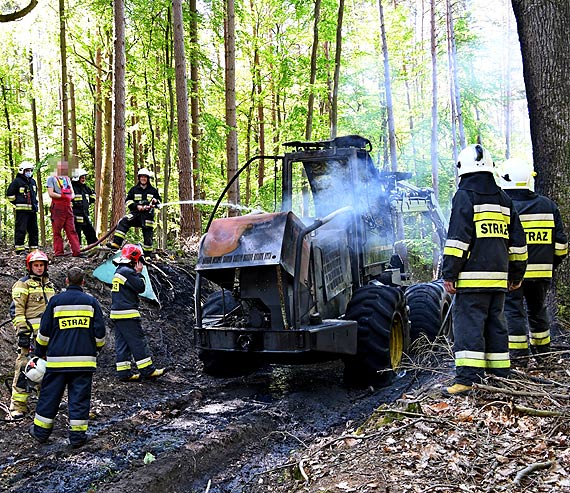 Robota palia si w rkach