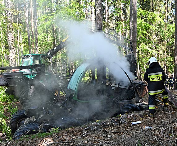 Robota palia si w rkach
