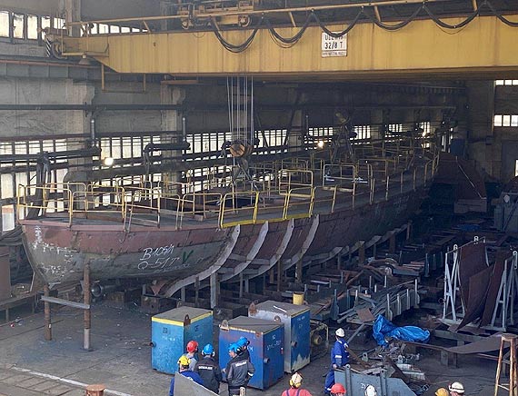 Ocelot i Tarpan coraz bli�ej Szczecina. Nowe lodo�amacze dla W�d Polskich nabieraj� kszta�t�w