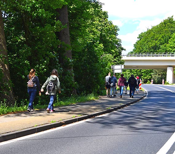 Urokliwe i widokowe  klify, lecz niedostpne dla turysty na rowerach