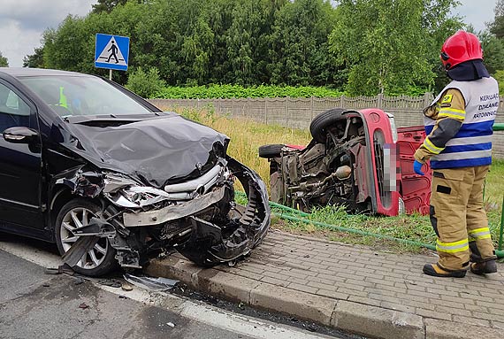 Wypadek na DK 3 ko³o Wolina