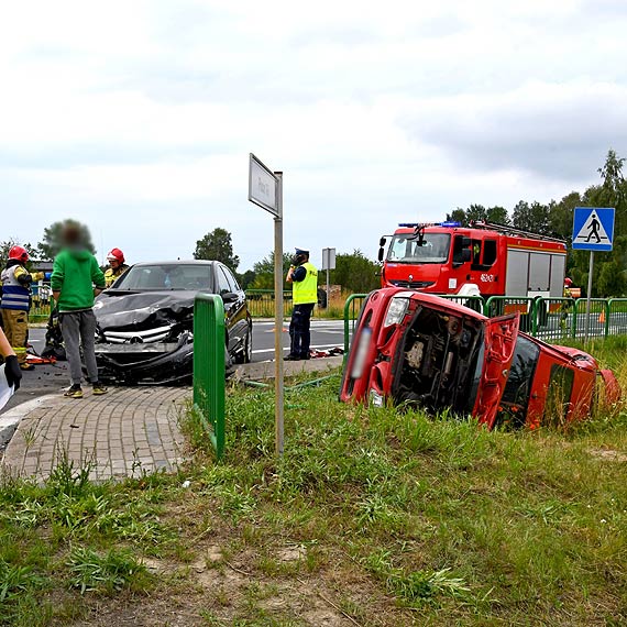 Wypadek na DK 3 ko³o Wolina