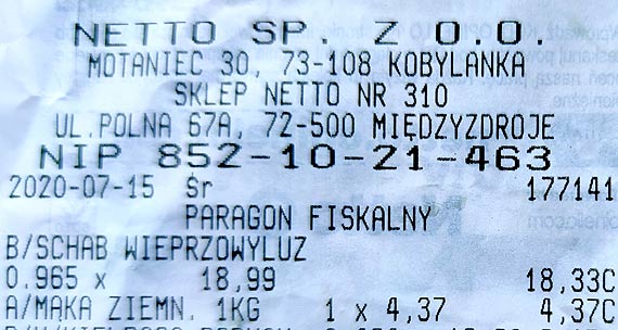 W Netto nie zawsze wiesz za co płacisz