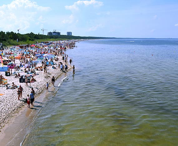 Wzorowa akcja ratowania życia na plaży w Międzyzdrojach