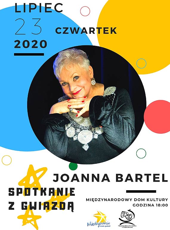Zapraszamy na spotkanie z Joann Bartel do Midzynarodowego Domu Kultury. Zobacz film!
