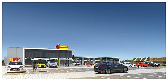 Nowy Park Handlowy w Midzyzdrojach. Zobacz film!