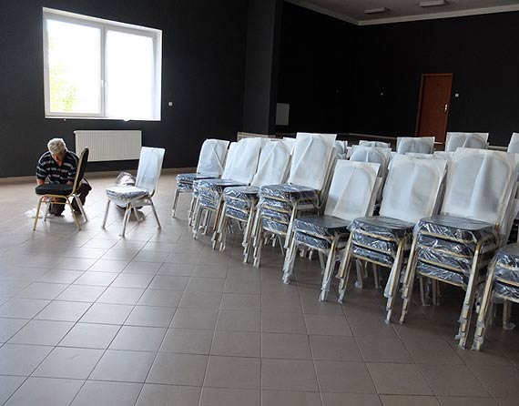 Wyposażenie w remizie OSP w Golczewie już zainstalowane
