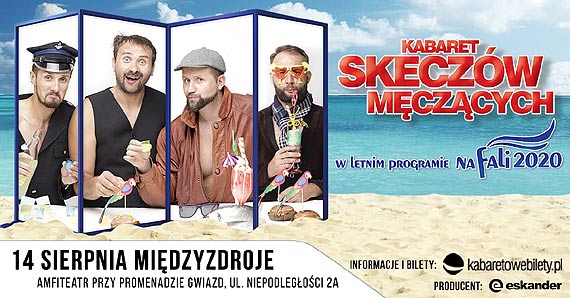 Wakacje w Międzyzdrojach od 10 do 16 sierpnia 2020r.