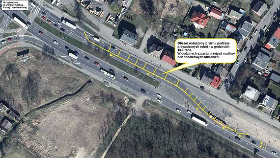 Utrudnienia na DK 10 w rejonie w�z�a drogowego Szczecin Kijewo