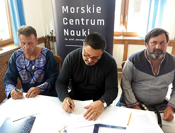 Morskie Centrum Nauki nawiązało współpracę z Wikingami