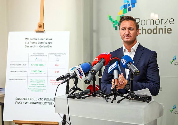 Fakty o wsparciu dla lotniska Szczecin-Goleni�w