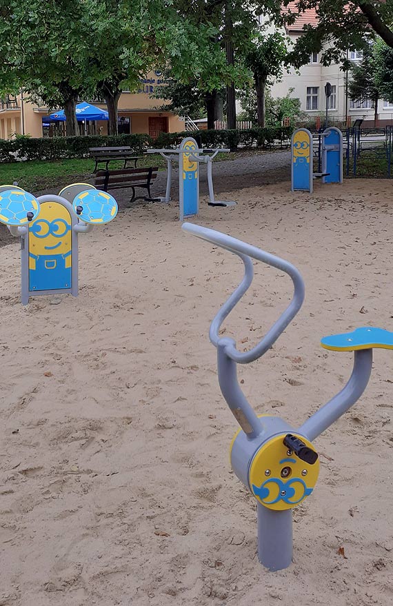 Nowy plac zabaw ju otwarty