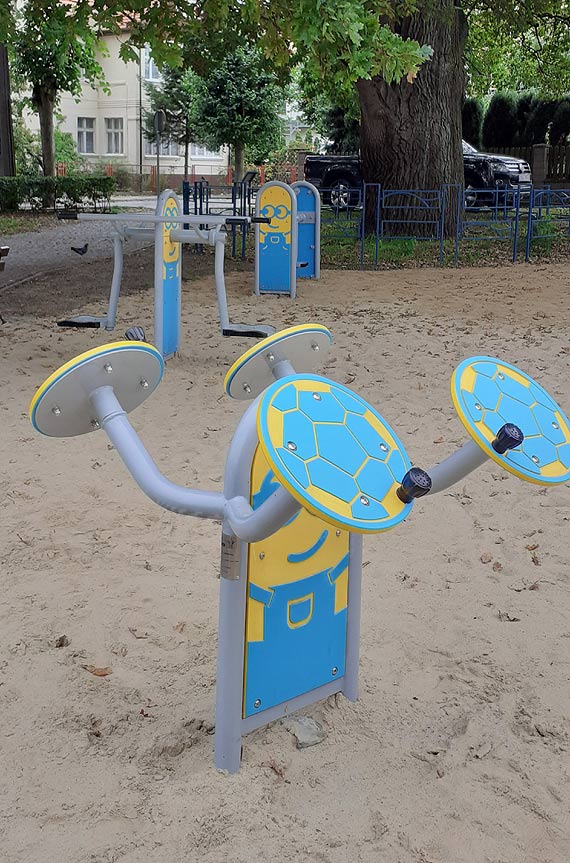 Nowy plac zabaw ju otwarty