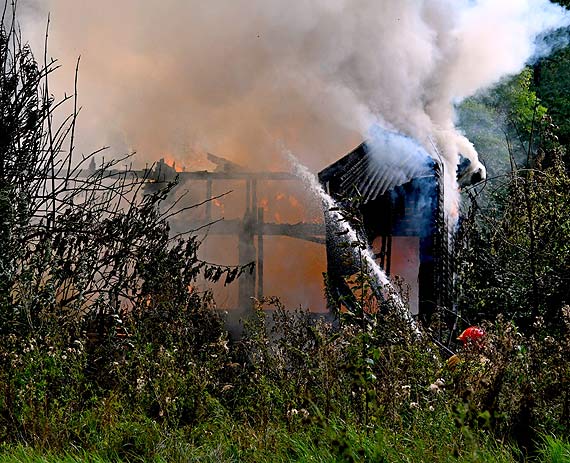 Poar drewnianej wiaty. Zobacz film!