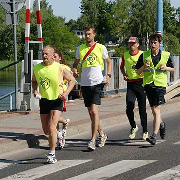 Dziwn�w: Biegn� 3,5 tys. kilometr�w wzd�u� granic Polski