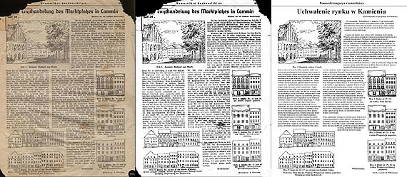 Plany przebudowy rynku z roku 1941