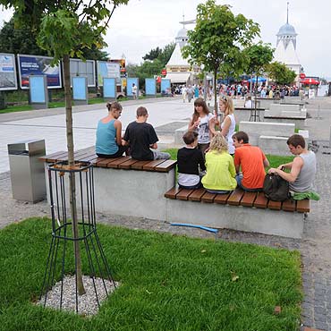 Międzyzdroje: Promenada na ukończeniu. Nie wszystkim się podoba