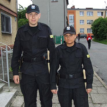 Kamień Pomorski: Młodzi policjanci pilnują porządku na ulicach